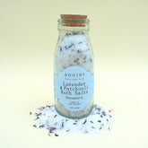 Lavender Patchouli Bath Salts Bottle