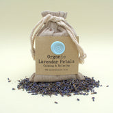 Organic Lavender Petals Jute Pouch
