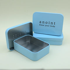 Anoint Blue Keepsake Tin