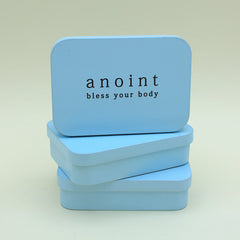 Anoint Blue Keepsake Tin