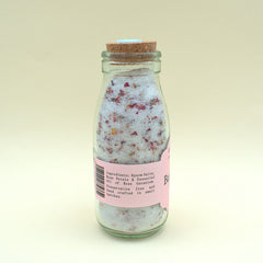 Rose Bath Salts Bottle
