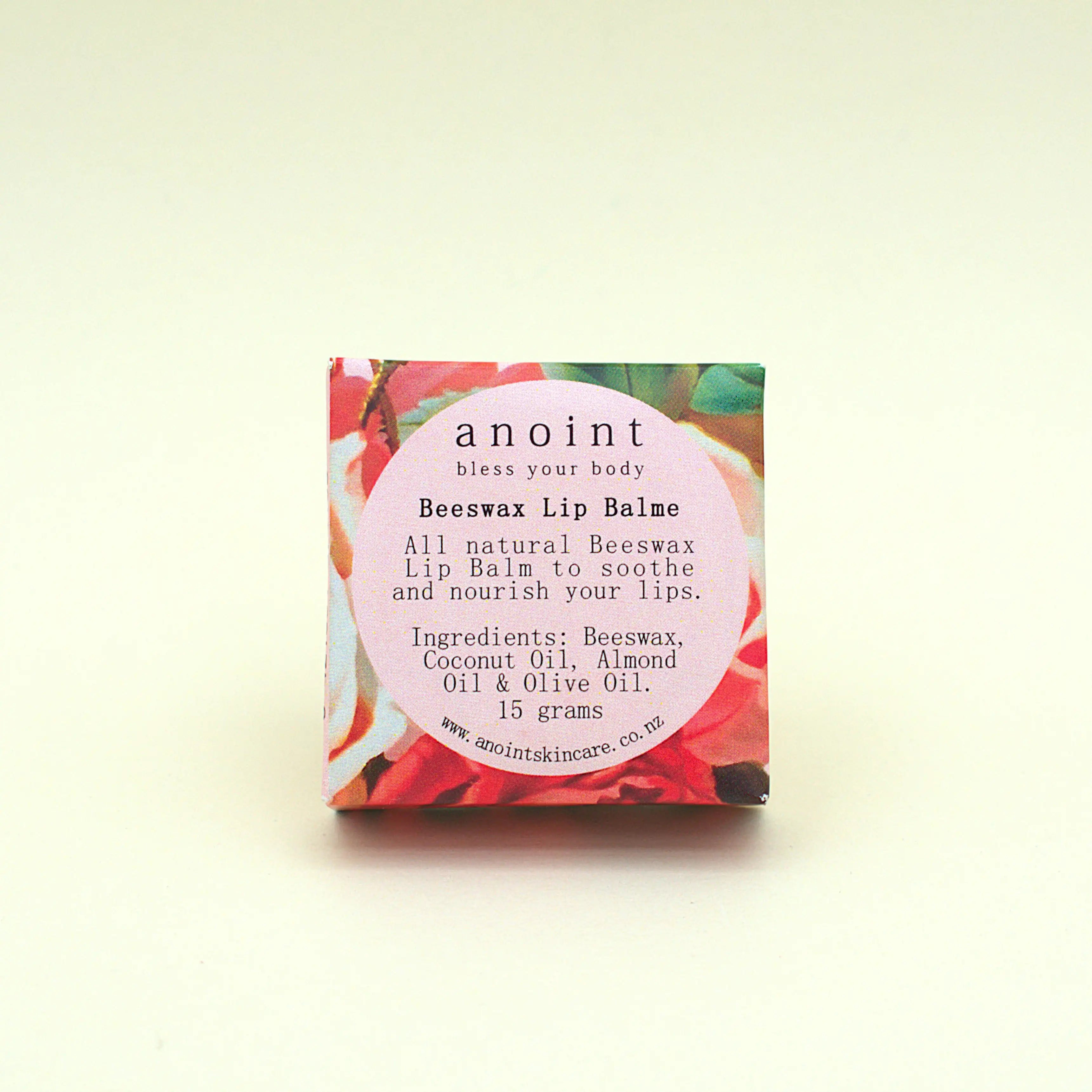 Unscented Lip Balme (Tin) - Vintage Rose Petal Wrap