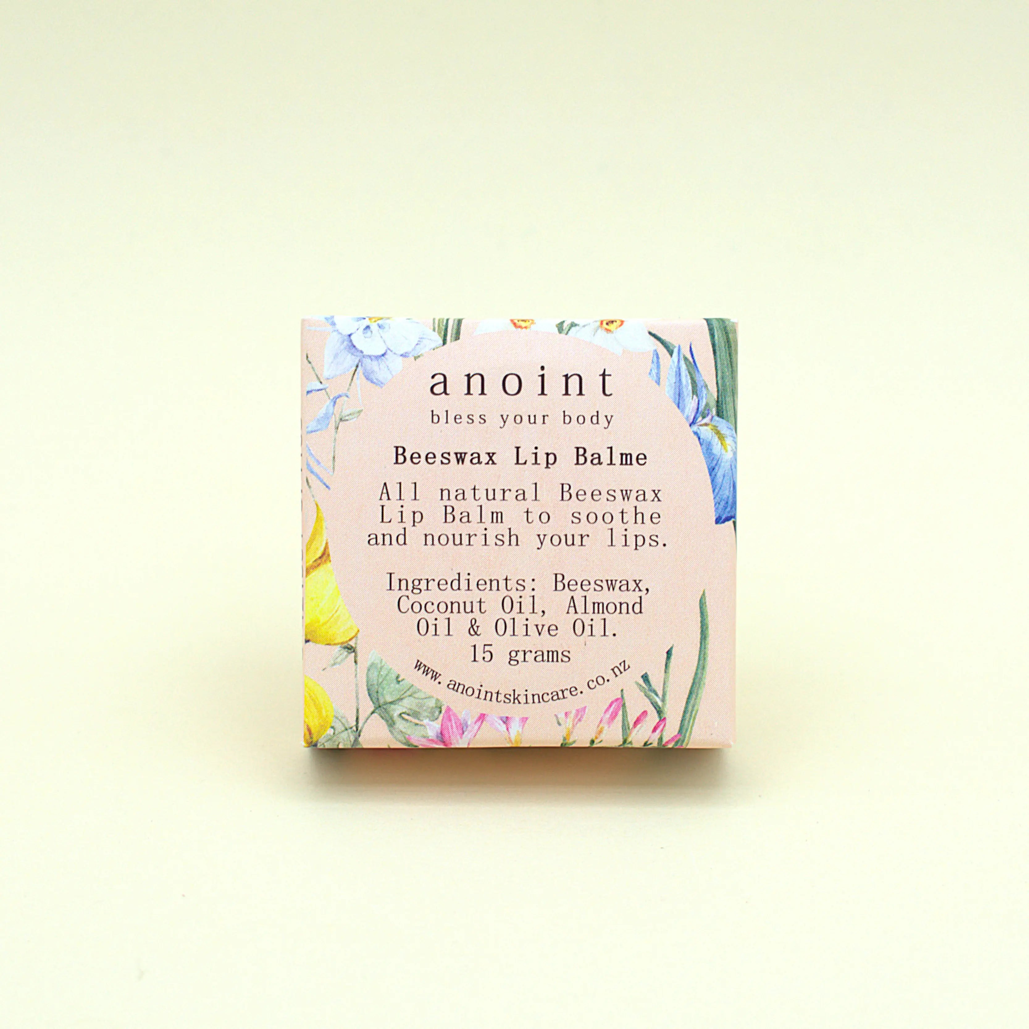 Unscented Lip Balme (Tin) - Soothing Petal Wrap