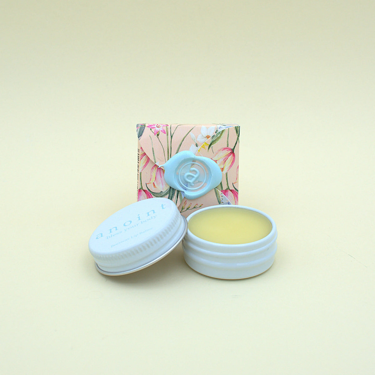 Unscented Lip Balme (Tin) - Soothing Petal Wrap