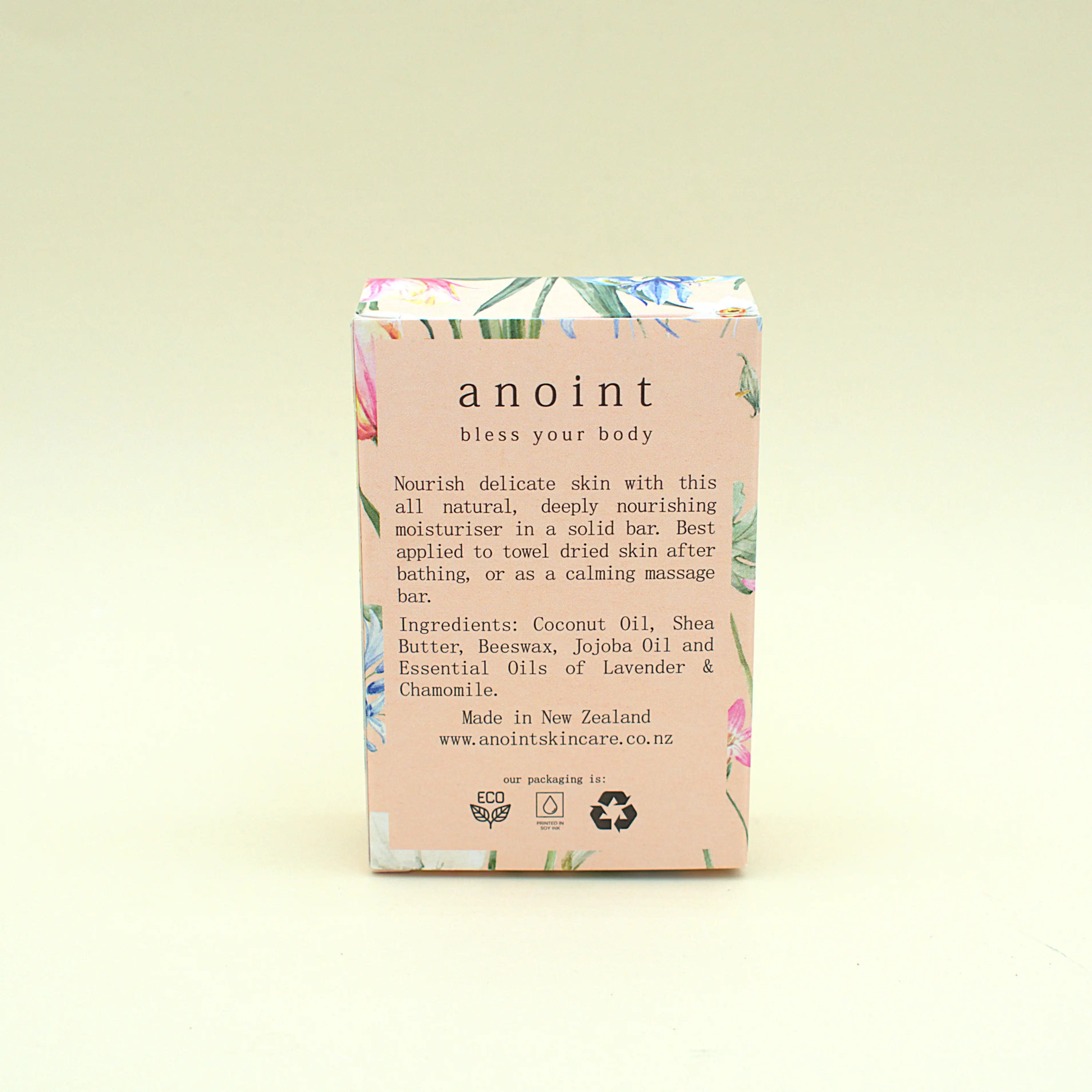 Solid Moisturiser - Soothing Lavender and Chamomile