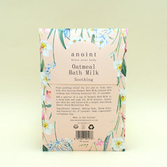 Soothing Oatmeal Bath Milk Envelope