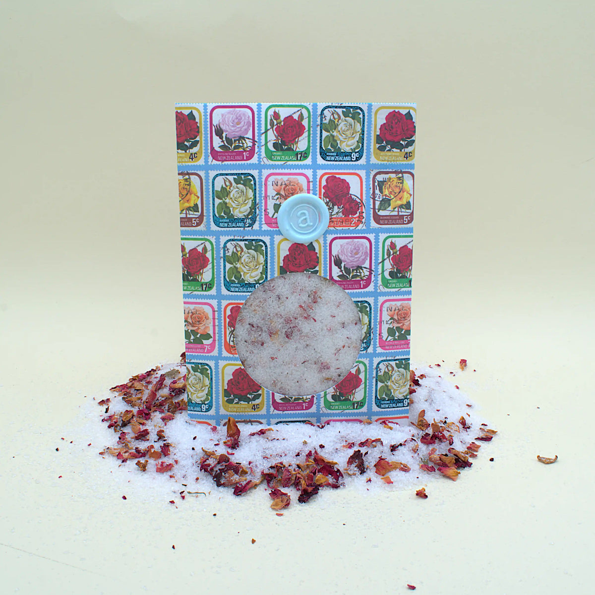 Envelope Rose Bath Salts
