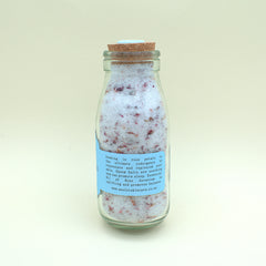 Rose Bath Salts Bottle